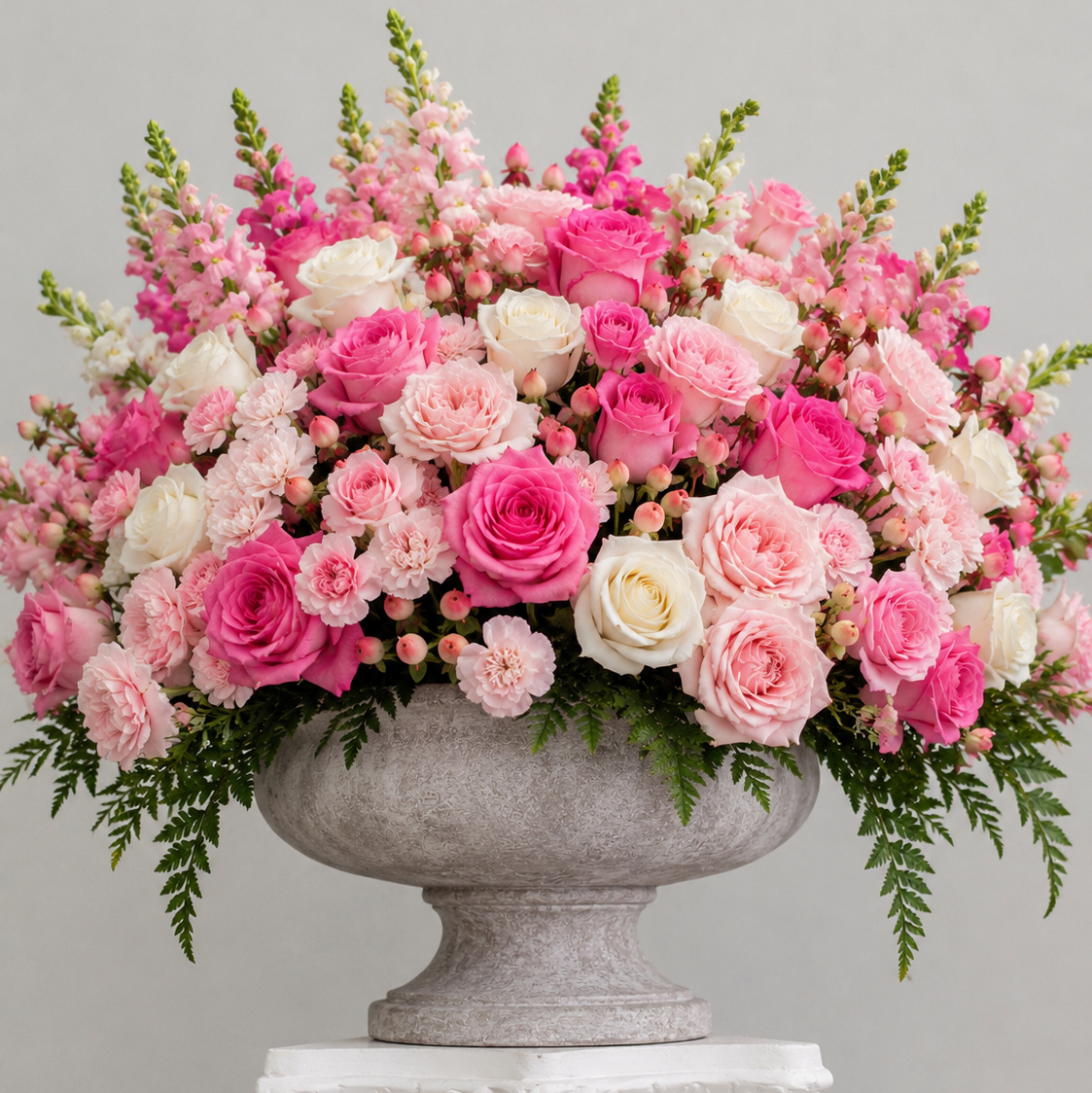 Grand Luxe Rose Vase Arrangement